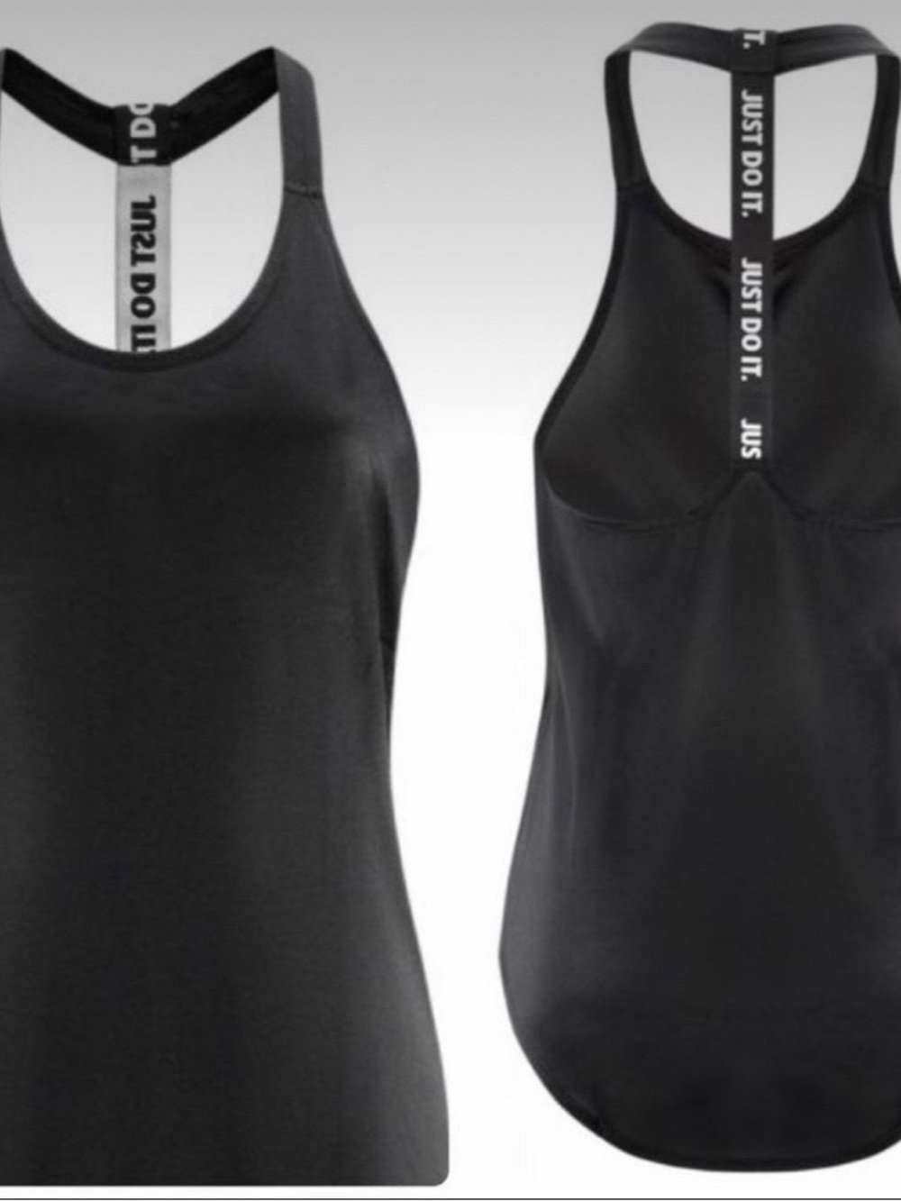Nike Dri Fit Elastika Racerback Workout Tank